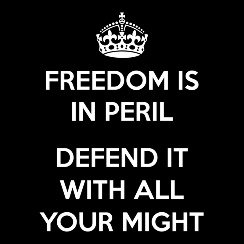 No Longer Keep Calm...freedom Is In Peril - Defend It With All Your Mi Adjustable Cap by cm-arts | Artistshot