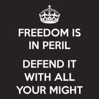 No Longer Keep Calm...freedom Is In Peril - Defend It With All Your Mi Vintage Cap | Artistshot