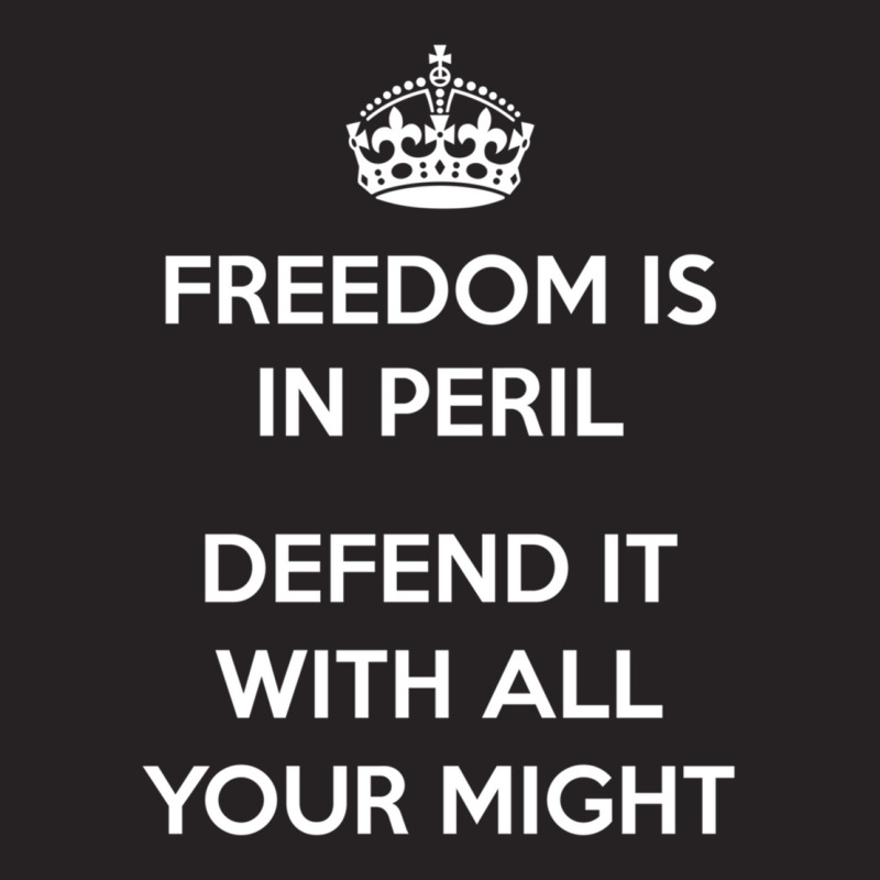 No Longer Keep Calm...freedom Is In Peril - Defend It With All Your Mi Vintage Cap by cm-arts | Artistshot