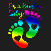 I_m A Rainbow Baby Maternity T- Shirt - Pregnancy Announcement - Mater Classic T-shirt | Artistshot