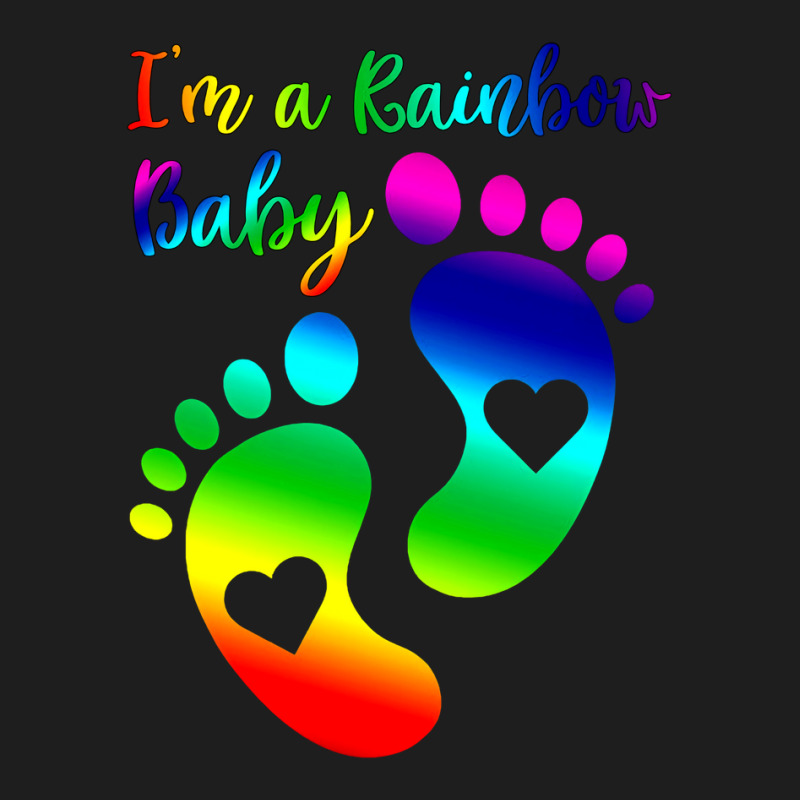 I_m A Rainbow Baby Maternity T- Shirt - Pregnancy Announcement - Mater Classic T-shirt by cm-arts | Artistshot