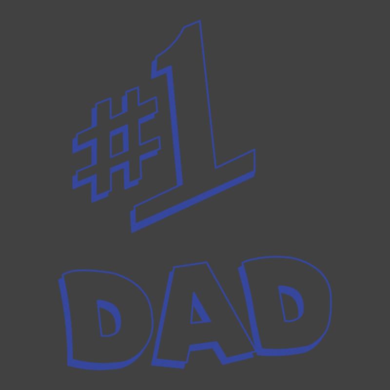 Number 1 Dad Vintage T-Shirt by cm-arts | Artistshot