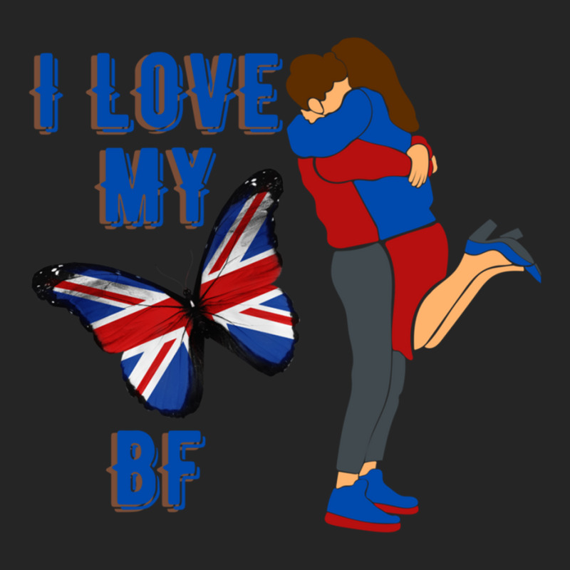 I Love My English Bf Unisex Hoodie by cm-arts | Artistshot