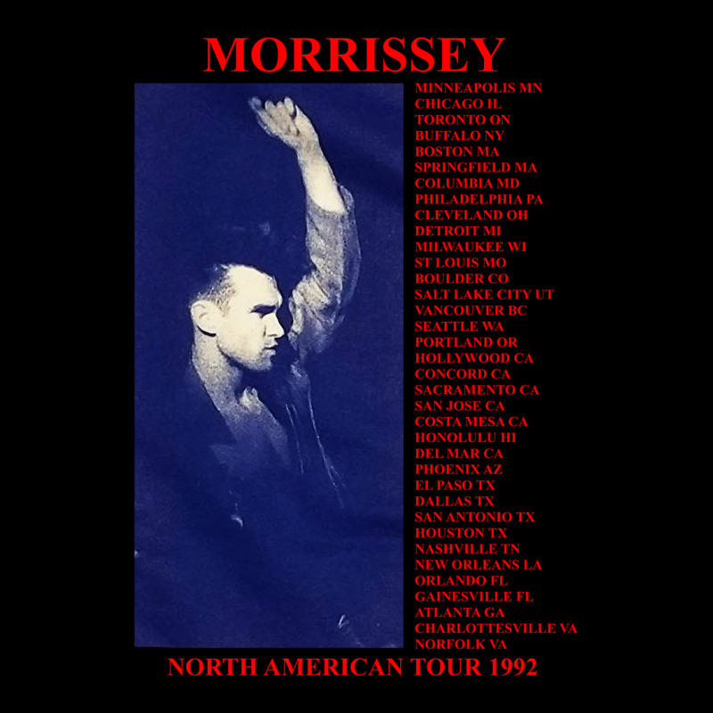 Morrissey Silkscreened 1992 North American Tour Shirt The Smiths (ligh Long Sleeve Shirts by cm-arts | Artistshot