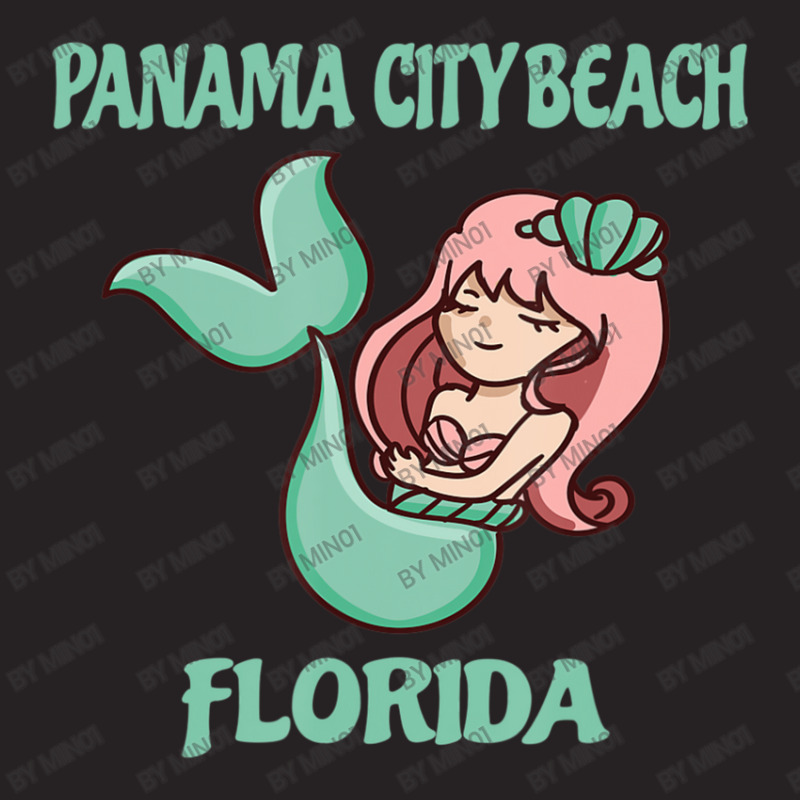 Panama City Beach Cute Mermaid Themed Vintage Cap by Min01 | Artistshot