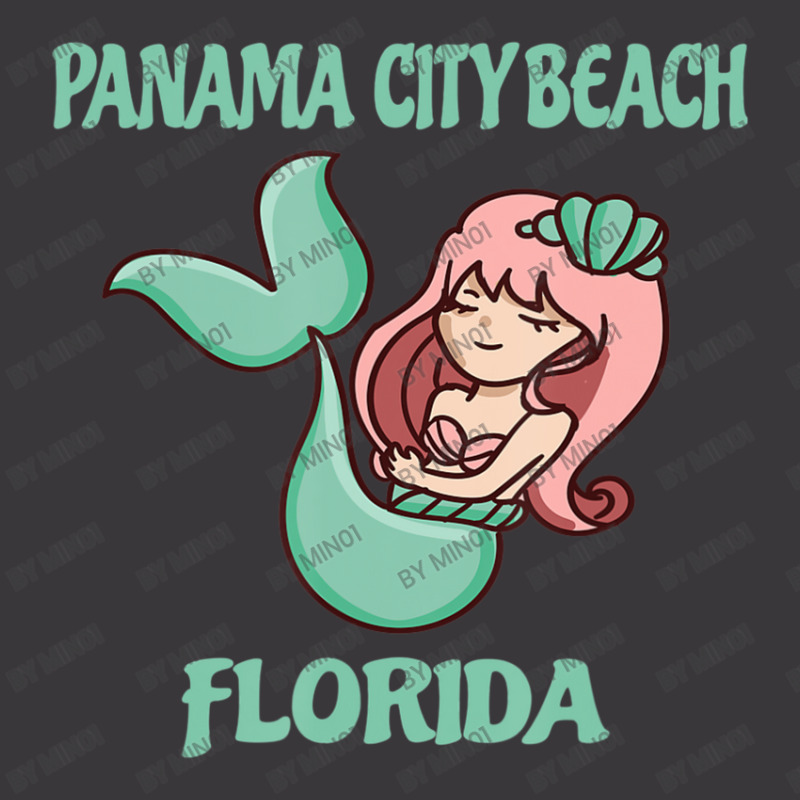 Panama City Beach Cute Mermaid Themed Ladies Curvy T-Shirt by Min01 | Artistshot