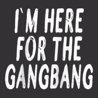 I'm Here For The Gangbang Raglan Baseball Tee Vintage Short | Artistshot