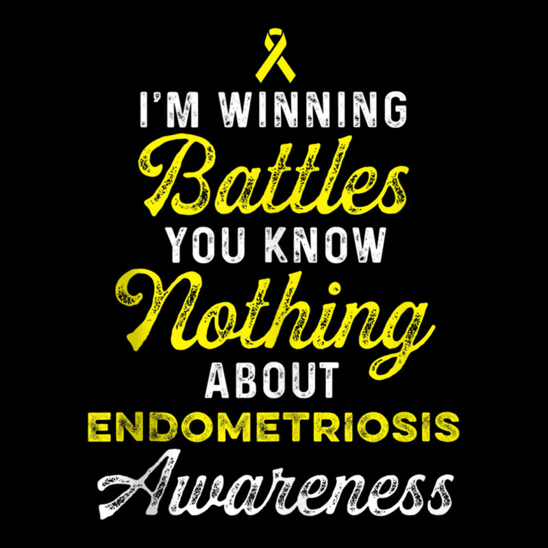 Endometriosis Endo Survivor Know Warrior Tank Top Youth Jogger by cm-arts | Artistshot