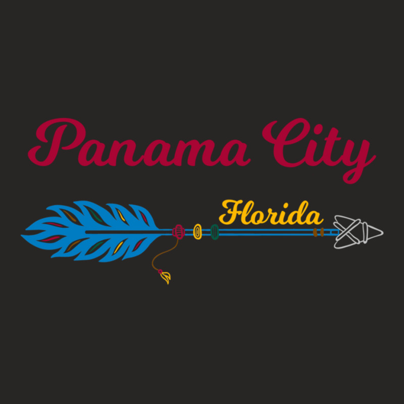 Panama City Florida Long Sleeve T Shirt Ladies Fitted T-Shirt by cm-arts | Artistshot