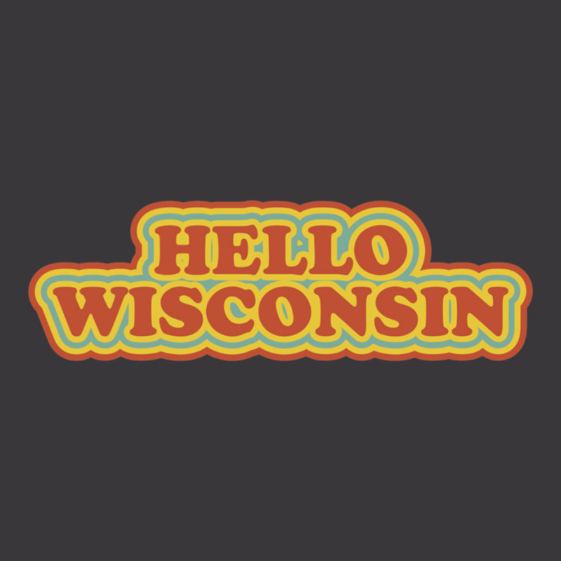 Hello Wisconsin Ladies Curvy T-Shirt by cm-arts | Artistshot