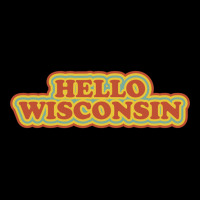 Hello Wisconsin Cropped Hoodie | Artistshot