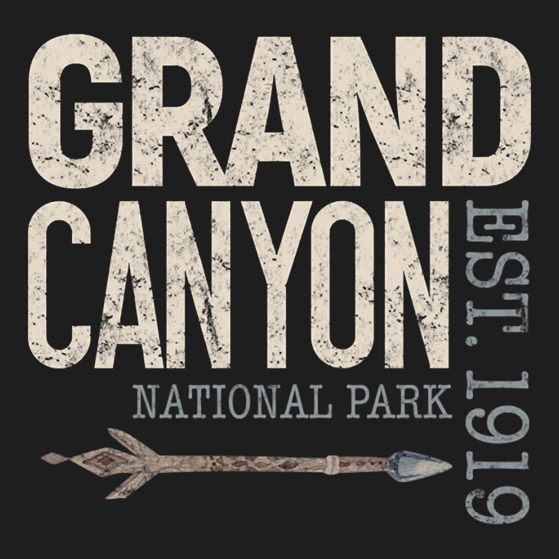 Grand Canyon National Park Established 1919 Classic T-shirt by Quick Scully | Artistshot