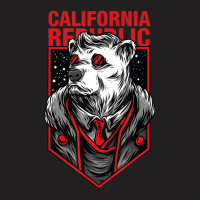 California Republic Bear California Golden State T-shirt | Artistshot