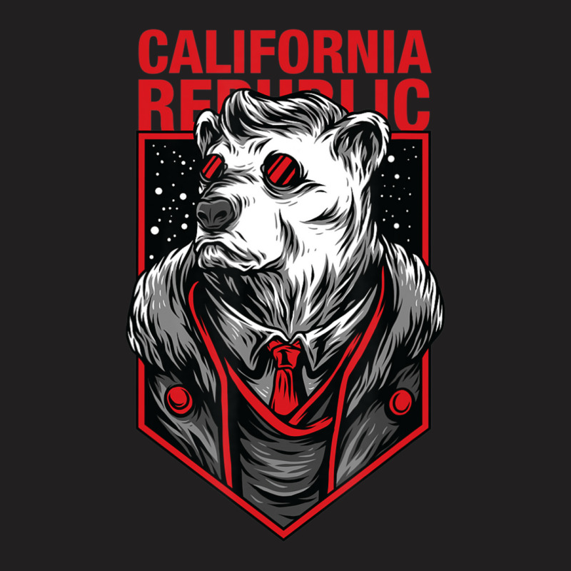 California Republic Bear California Golden State T-Shirt by King Davila | Artistshot