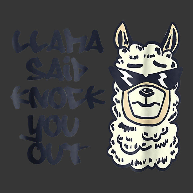 Llama Said Knock You Out Tank Top Toddler Hoodie | Artistshot