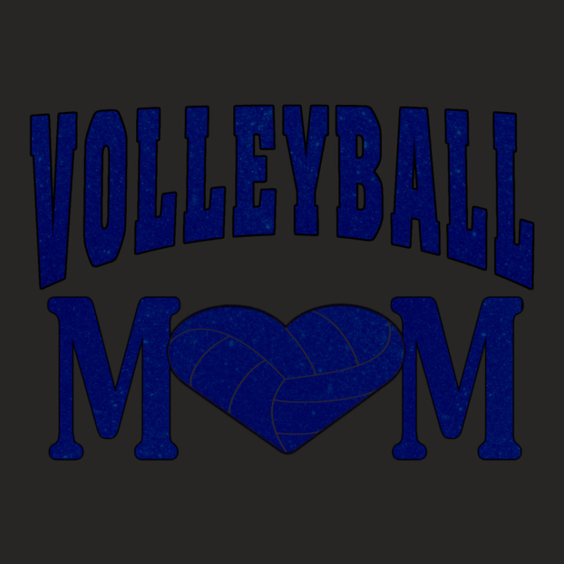 Volleyball Mom Glitter Design Womens Soft Style Cotton Tee Shirt Spiri Ladies Fitted T-Shirt by cm-arts | Artistshot