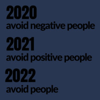 Avoid Negative, Positive People Sarcastic New Year Eve 2022 Men Denim Jacket | Artistshot