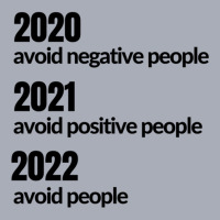 Avoid Negative, Positive People Sarcastic New Year Eve 2022 Tank Dress | Artistshot