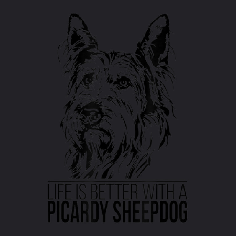 Life Is Better Picardy Sheepdog Dog Saying Dog Youth Tee by Carnations | Artistshot