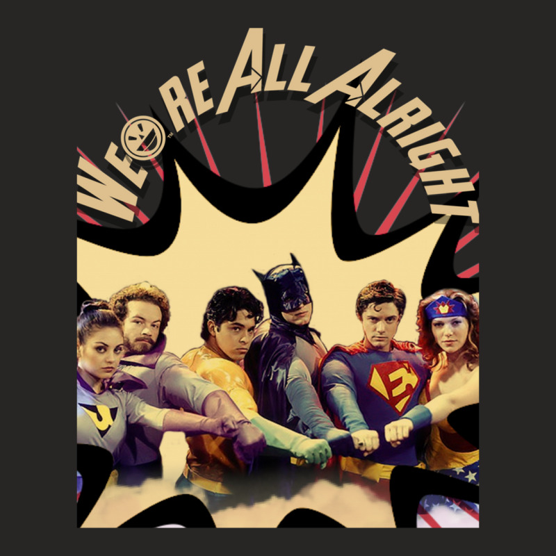 That’s 70s Heroes Ladies Fitted T-Shirt by cm-arts | Artistshot