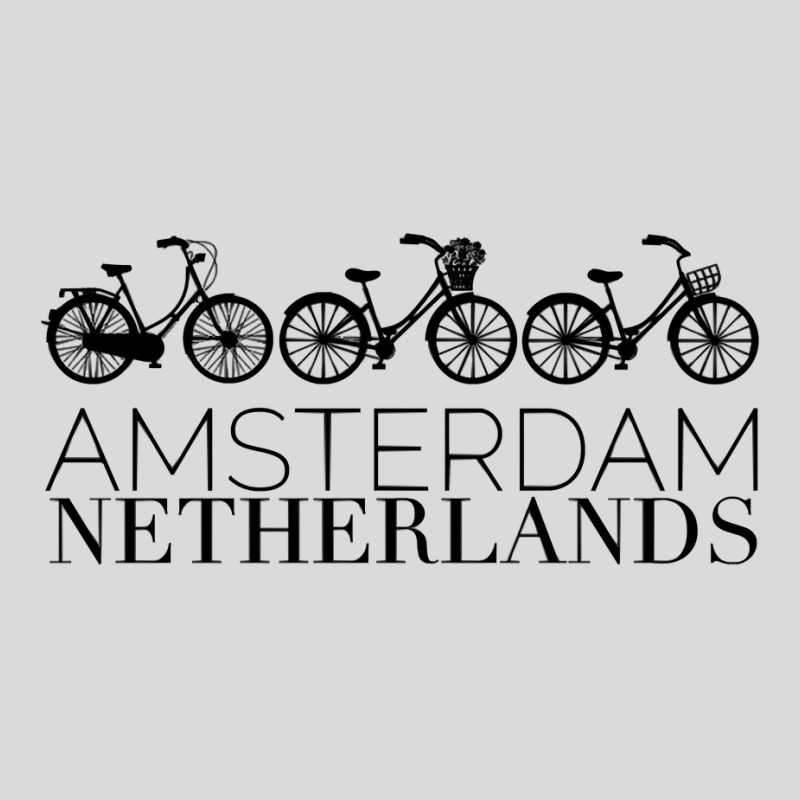 Bike Europe On Bicycle Amsterdam Bike Pullover Hoodie Women's Triblend Scoop T-shirt by lazhehurezhu | Artistshot