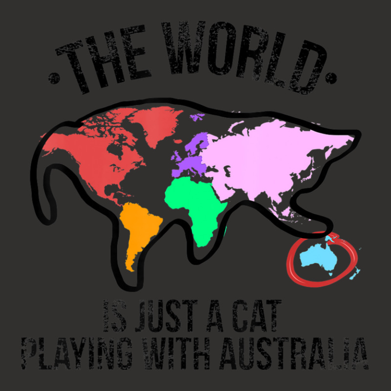 The World Is A Cat Playing With Australia Champion Hoodie | Artistshot