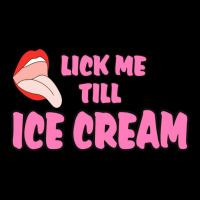 Lick Me Till Ice Cream Cropped Sweater | Artistshot