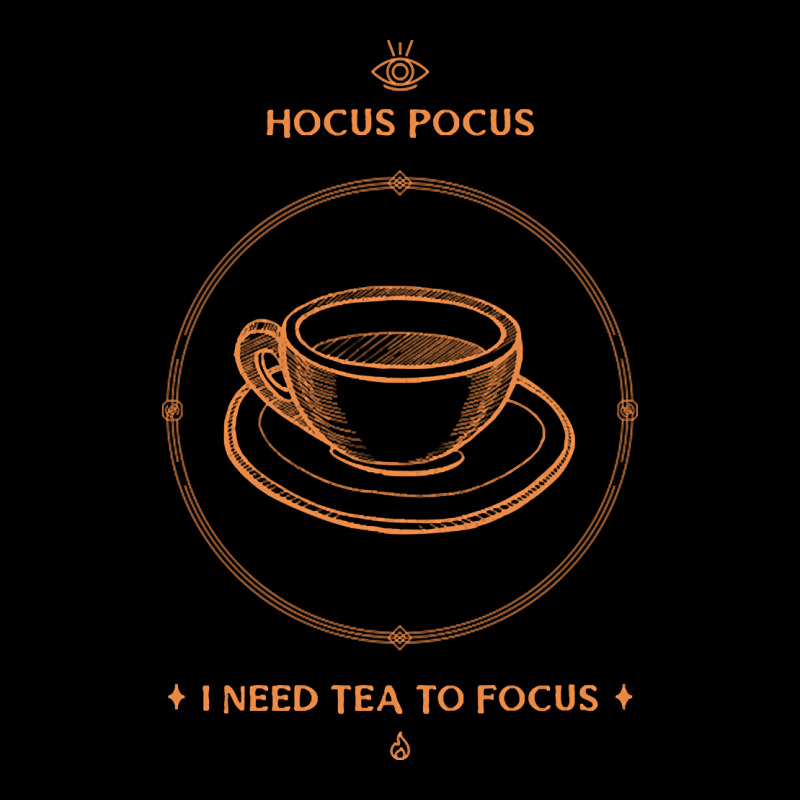 Hocus Pocus I Need Tea To Focus Cropped Sweater by Quick Scully | Artistshot