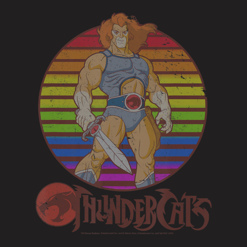 Thundercats Lion-o Rainbow Sunset Poster T-Shirt by Gibbons Washburn | Artistshot