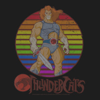 Thundercats Lion-o Rainbow Sunset Poster Classic T-shirt | Artistshot