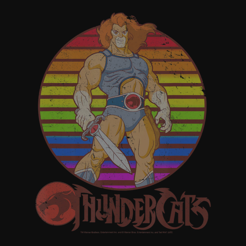 Thundercats Lion-o Rainbow Sunset Poster Crop Top by Gibbons Washburn | Artistshot