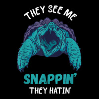 Snapping Turtle They See Me Aligator Snapping Turtle Lover Zipper Hoodie | Artistshot