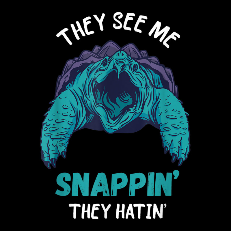 Snapping Turtle They See Me Aligator Snapping Turtle Lover Zipper Hoodie | Artistshot