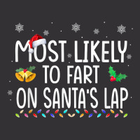 Most Likely To Fart On Santa's Lap Family Christmas Holiday Vintage Short | Artistshot