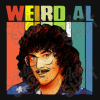 Weird Al Yankovic Vintage Portrait Canvas Print | Artistshot