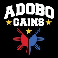 Adobo Gains Funny Filipino Philippine Sun Flag Pride Pullover Hoodie V-neck Tee | Artistshot