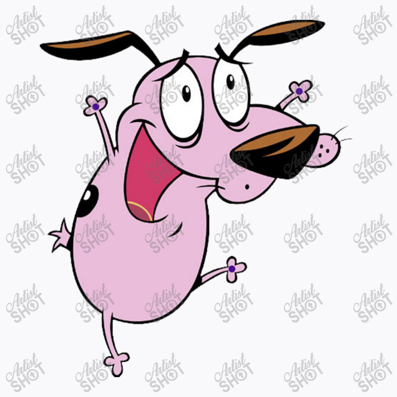 Courage The Cowardly Dog T-shirt | Artistshot