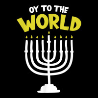 Hanukkah Jewish Holiday Oy To The World Adjustable Cap | Artistshot