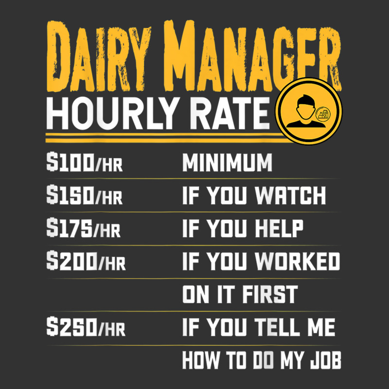 Dairy Manager Hourly Rate   Funny Dairy Director Manager Baby Bodysuit | Artistshot