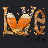 Womens Love Mia Life Fall Season Autumn Pumpkin Halloween Youth Tee | Artistshot