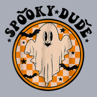 Retro Spooky Dude Cute Ghost Funny Spooky Season Halloween Tank Dress | Artistshot