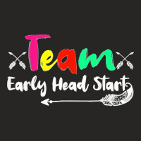 Team Early Head Start Back To School Funny Teacher Adults Ladies Fitted T-shirt | Artistshot