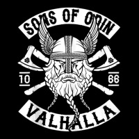 Norse Mythology Viking Clothing & Sons Of Odin Cropped Hoodie | Artistshot