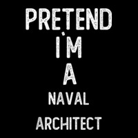 Pretend I`m A Naval Architect Shirt Funny Halloween Men's Long Sleeve Pajama Set | Artistshot