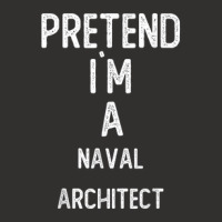 Pretend I`m A Naval Architect Shirt Funny Halloween Champion Hoodie | Artistshot