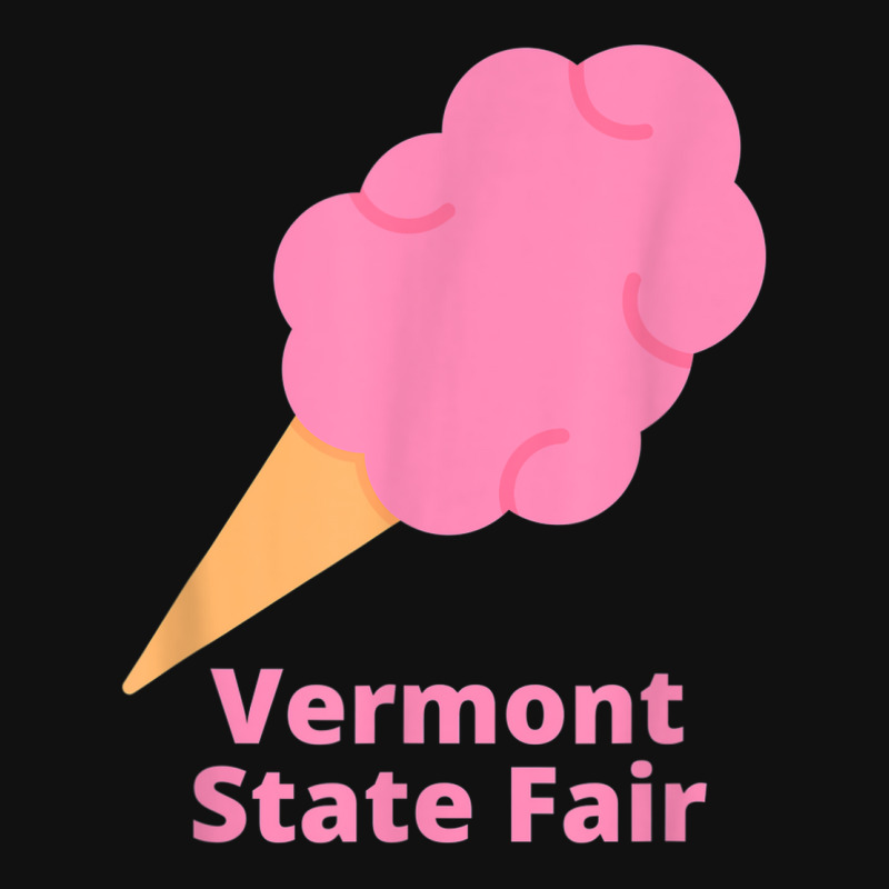 Vermont State Fair Pink Cotton Candy County Fair Portrait Canvas Print | Artistshot