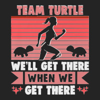 Team Turtle We'll Get There Running Marathon Runner Premium 3/4 Sleeve Shirt | Artistshot