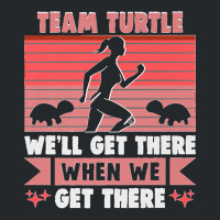 Team Turtle We'll Get There Running Marathon Runner Premium Crewneck Sweatshirt | Artistshot