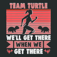 Team Turtle We'll Get There Running Marathon Runner Premium Women's Triblend Scoop T-shirt | Artistshot