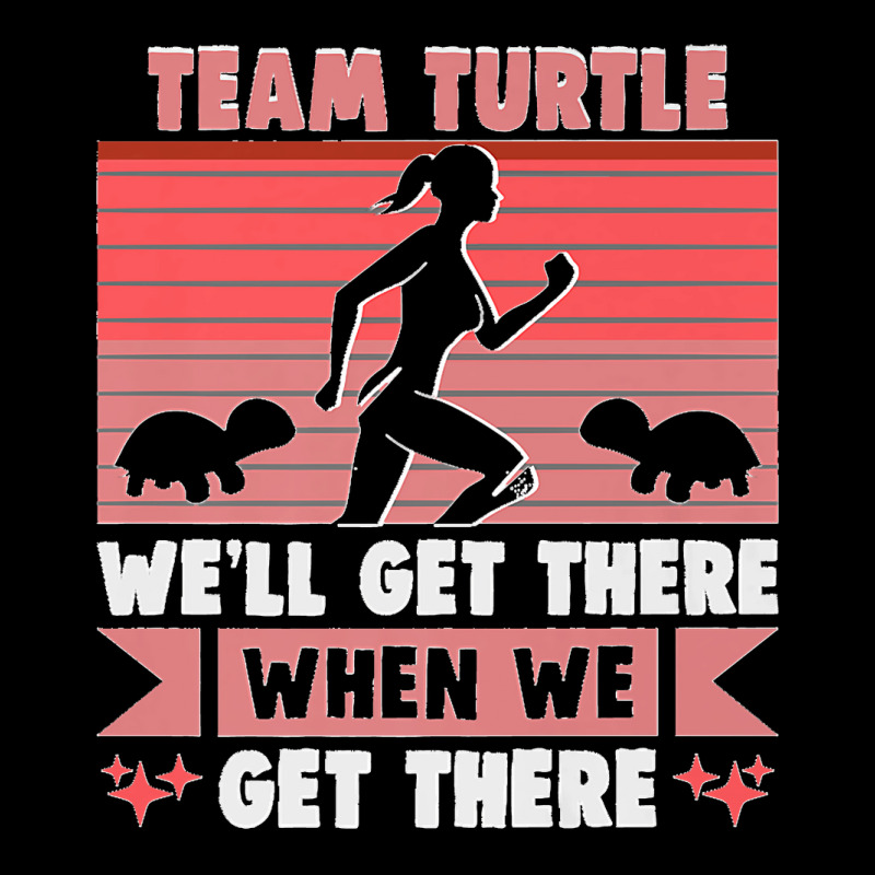 Team Turtle We'll Get There Running Marathon Runner Premium Men's Long Sleeve Pajama Set by cm-arts | Artistshot